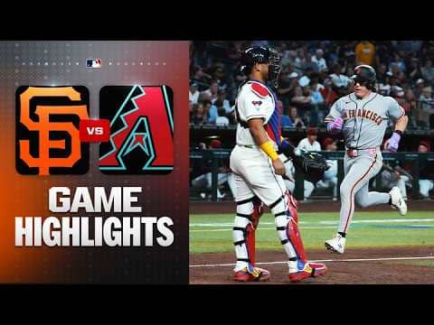 Giants vs. D-backs Game Highlights (5/18/26) | MLB Highlights