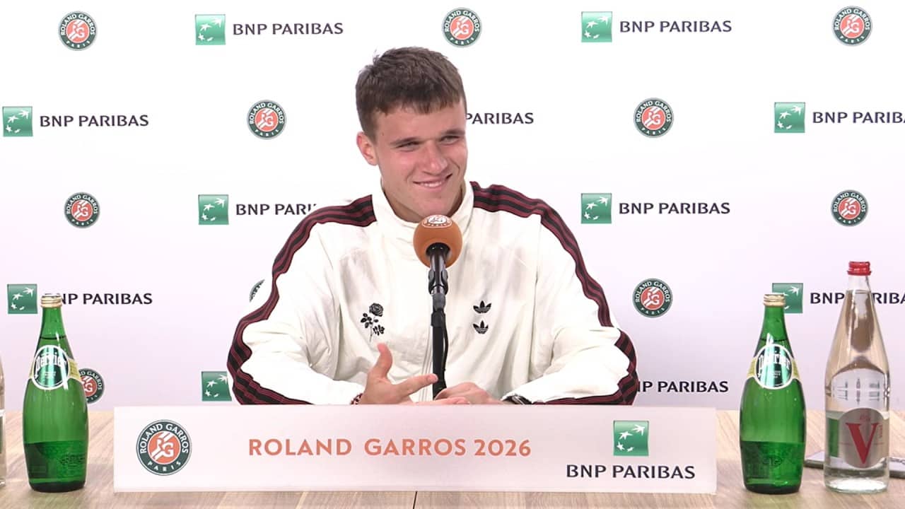 Roland-Garros 2026 - Jakub Mensik After Stunning De Minaur Comeback: “I Had Zero Energy”