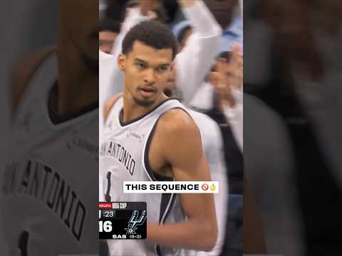 BOTH ENDS! #spurs #nba 📺 NBA on Prime