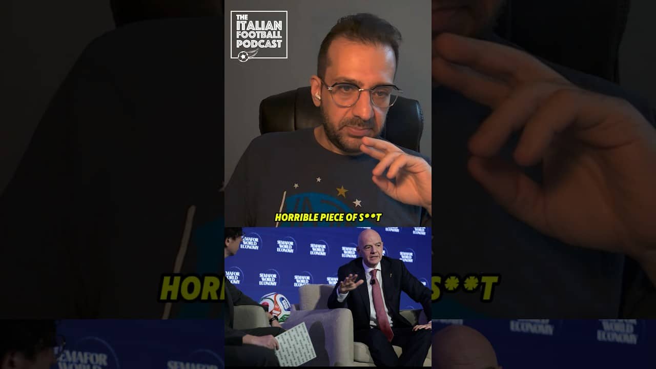 Gianni Infantino: The worst FIFA president of all time? ⚽️ 💩 #shorts #fifaworldcup