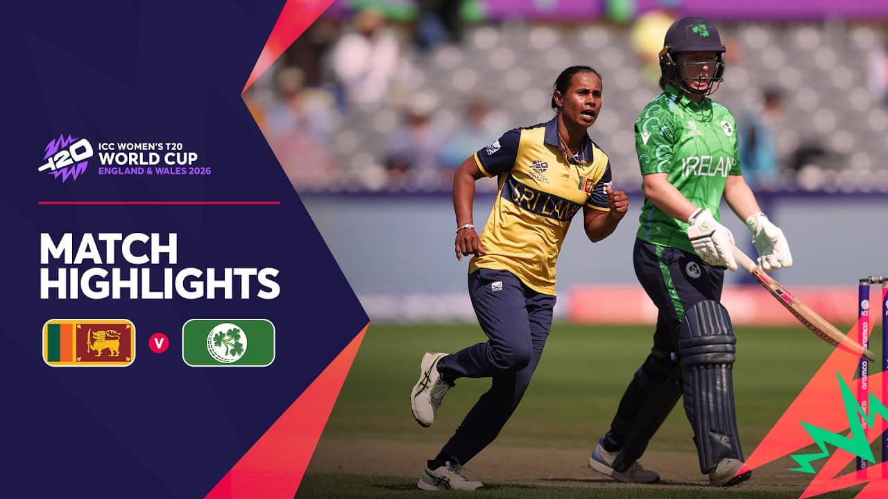 Sri Lanka v Ireland | Match Highlights | Women's #T20WorldCup 2026