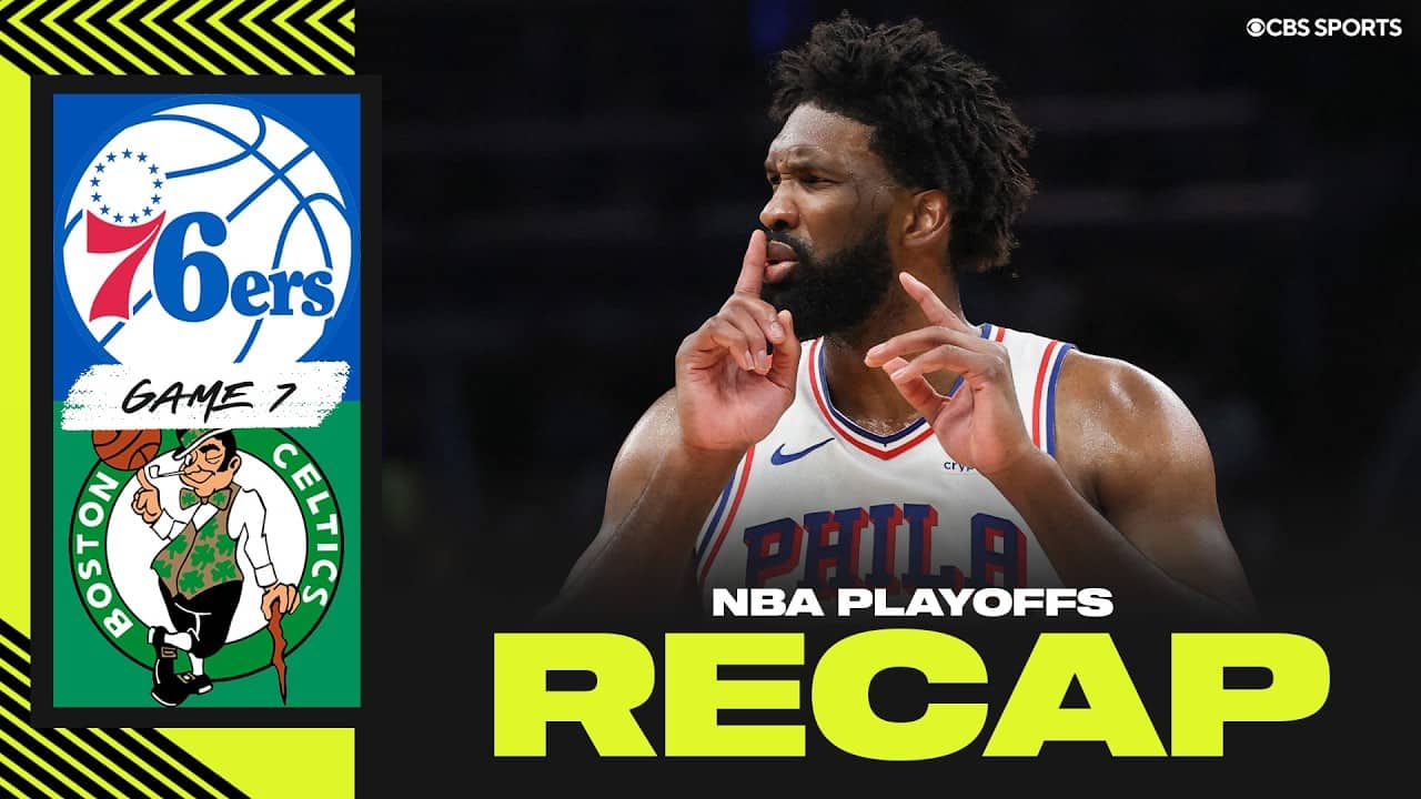 Joel Embiid and Tyrese Maxey lead 76ers past Celtics in Game 7 | 2026 NBA Playoffs