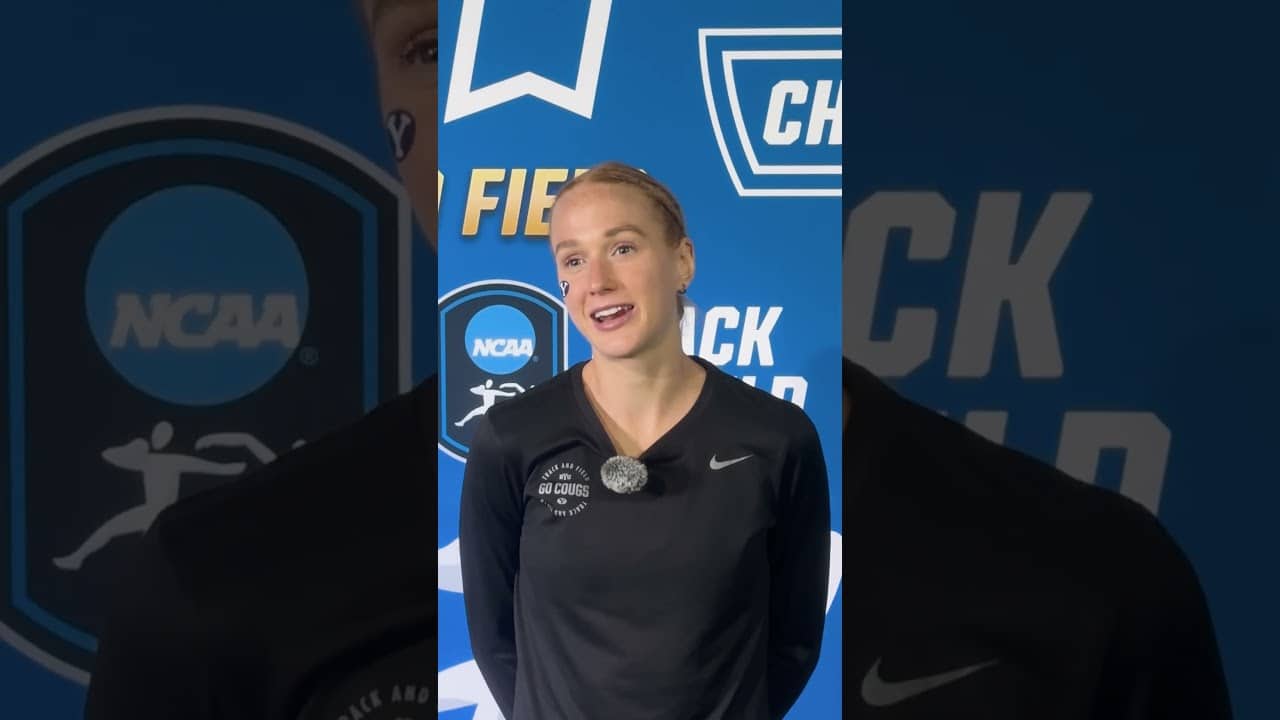 Jane Hendegren on 3rd place finish at 10,000 meter Final at NCAA Championships