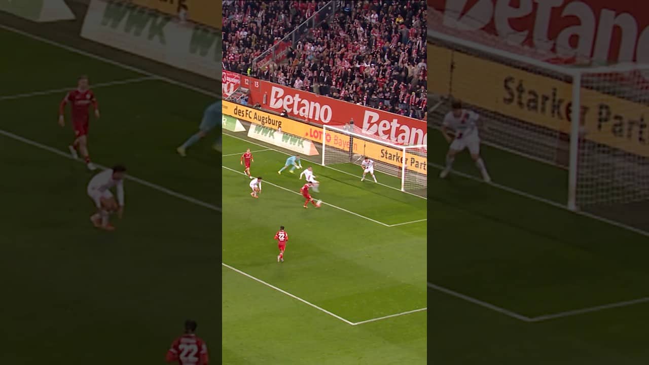 Torparty beim 5:2 gegen Augsburg 😍
