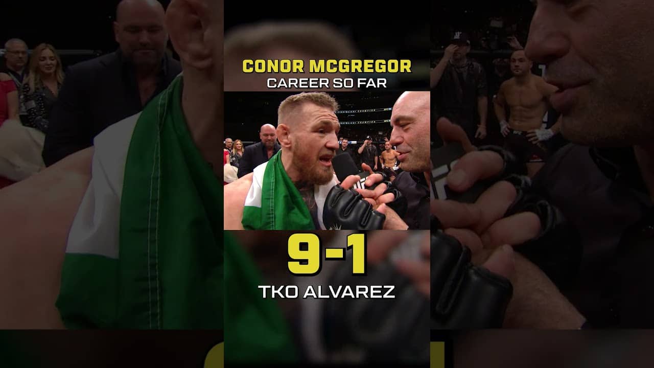 Conor McGregor's Career So Far
