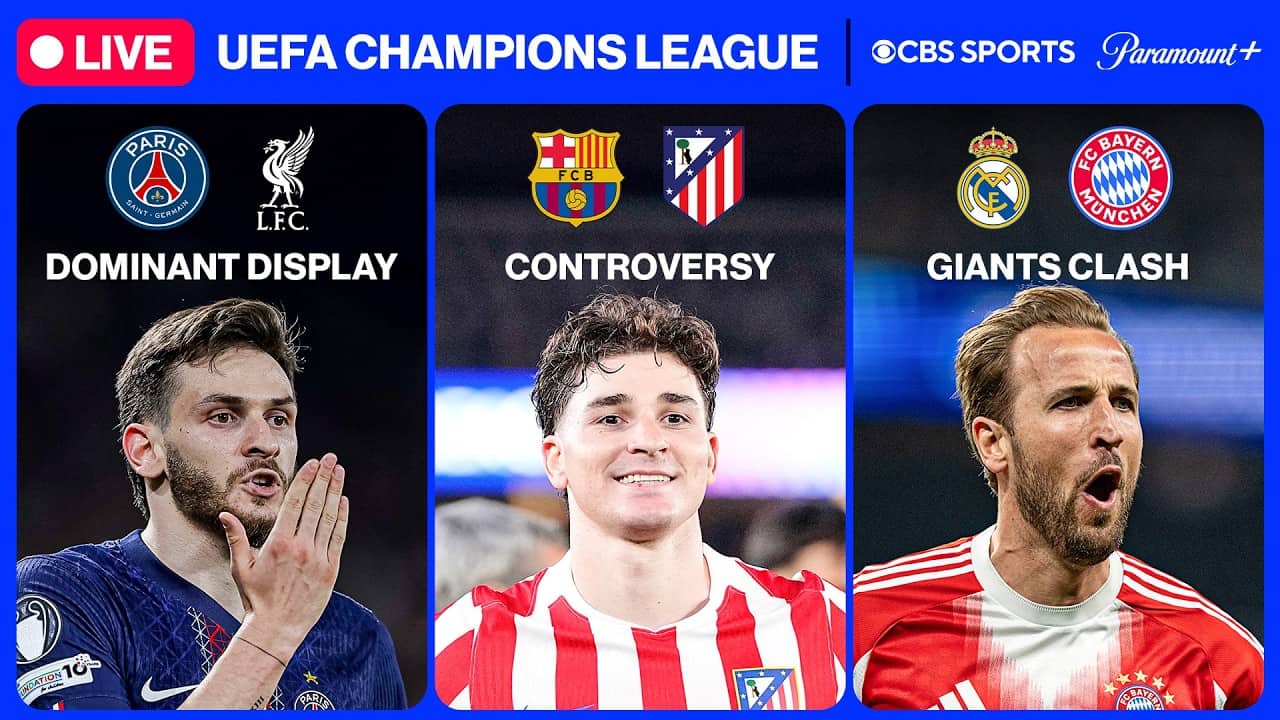 UEFA Champions League 24/7 | Quarterfinal: PSG, Bayern & MORE | Sunday 4/12 | CBS Sports Golazo