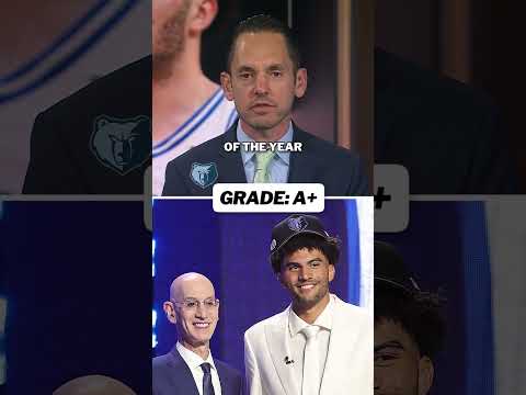 Adam Finkelstein gives the Grizzlies a B+ for drafting Cameron Boozer at No. 3 overall