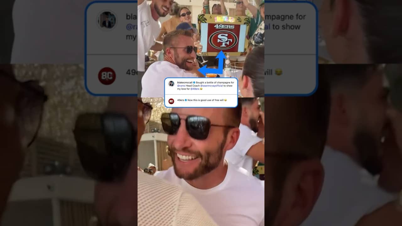 Niners Fan Trolls Sean McVay on Vacation