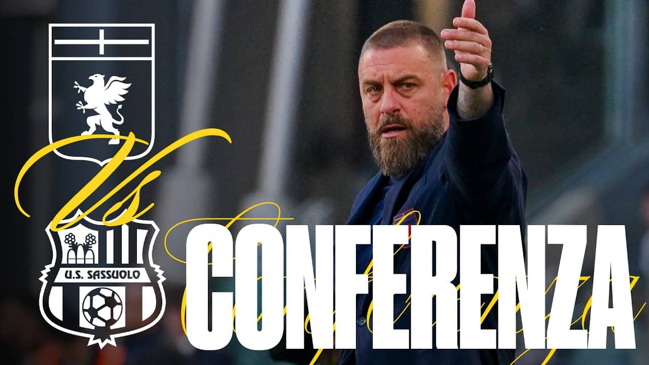 CONFERENZA STAMPA | GENOA - SASSUOLO | SERIE A ENILIVE 25/26