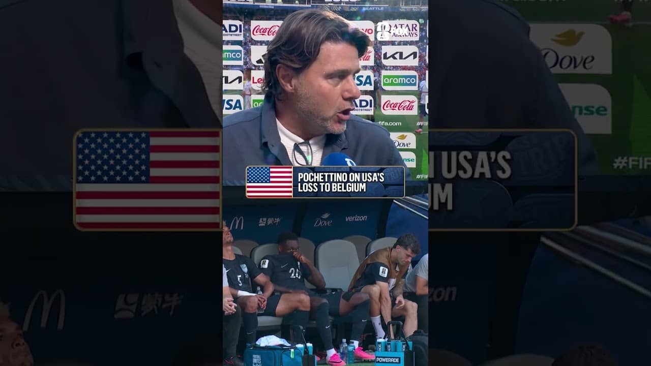 USA manager Mauricio Pochettino caught up with our Jenny Taft after the match