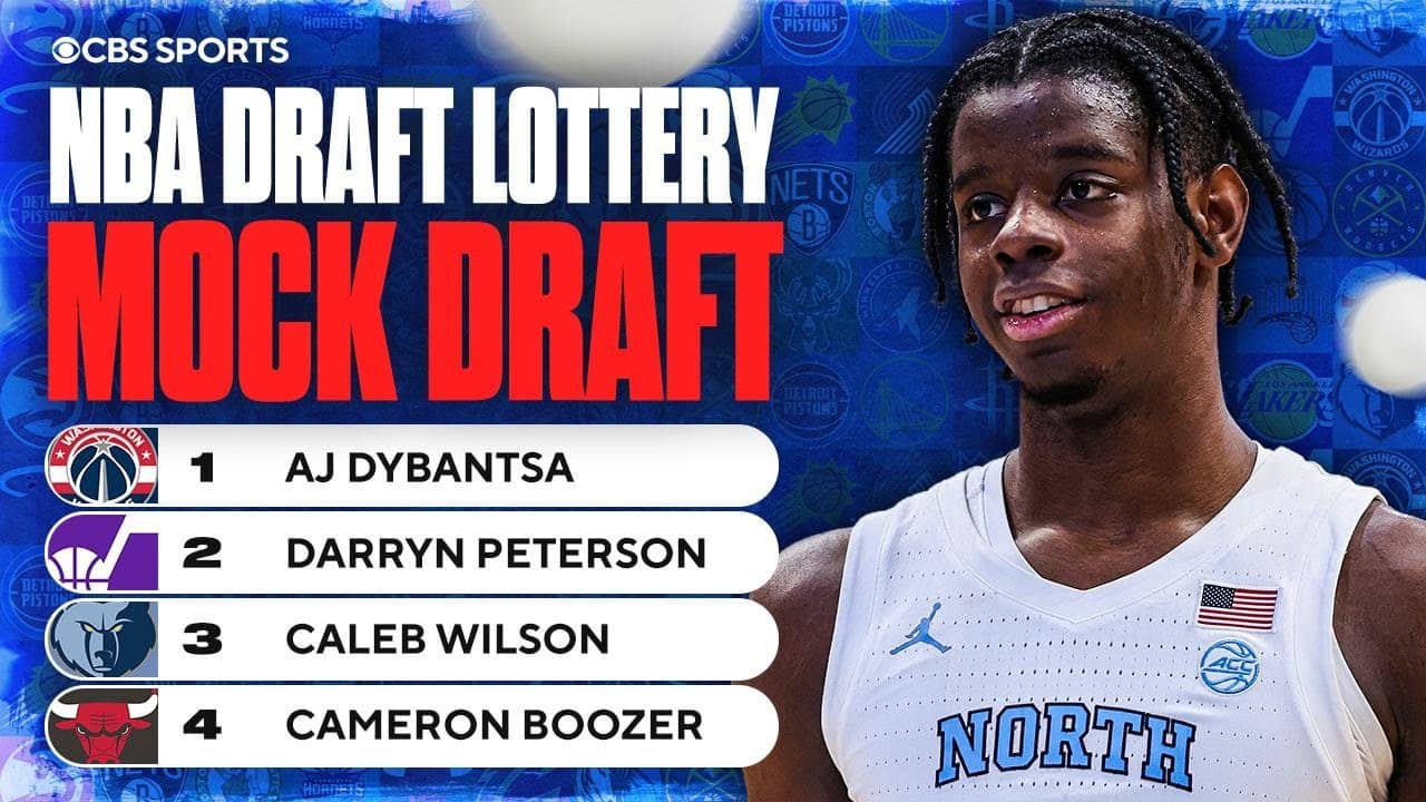 POST-LOTTERY NBA Mock Draft [Picks 1-14] | AJ Dybantsa to Wizards, Darryn Peterson to Jazz