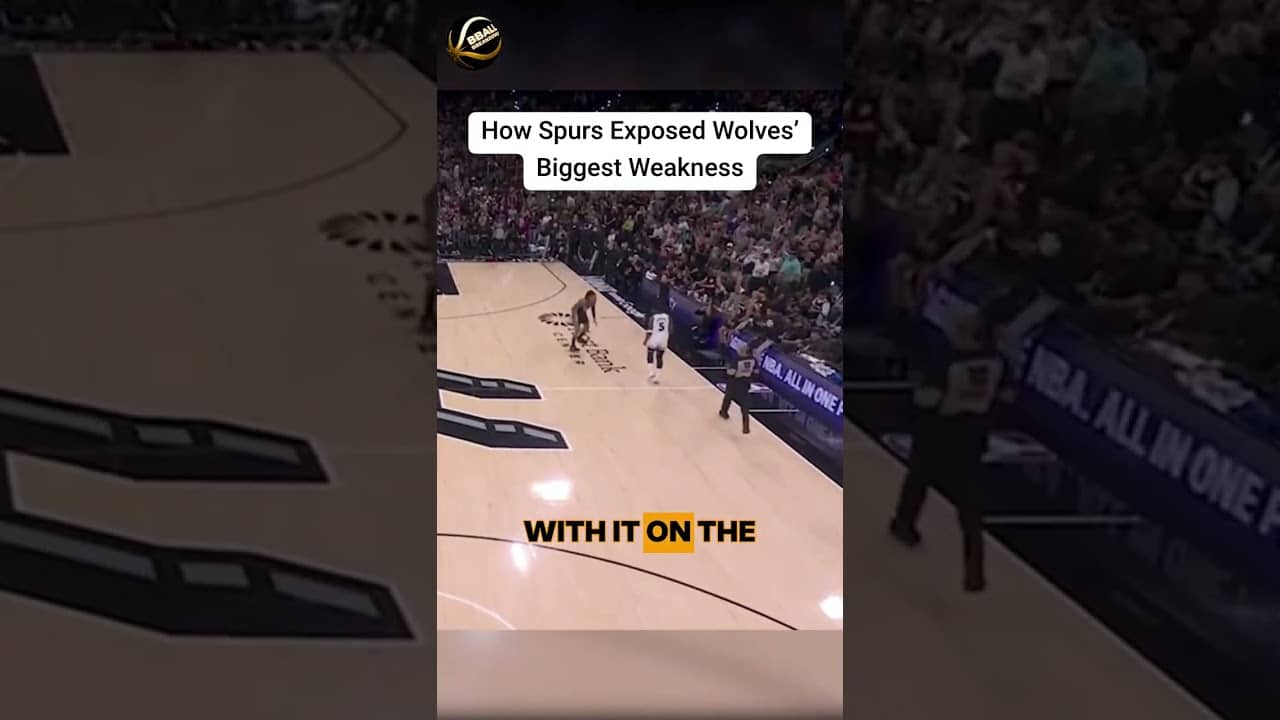 How the Spurs Trapped Ant and Broke Minnesota's Entire Offense