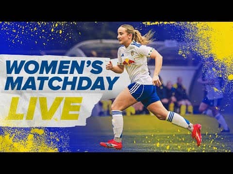 LIVE FOOTBALL: Leeds United Women v Stockport County Ladies | FA WNL Division North