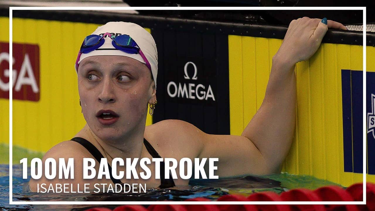 Isabelle Stadden Takes Top Time in 100M Backstroke | 2026 TYR Pro Swim Series Westmont