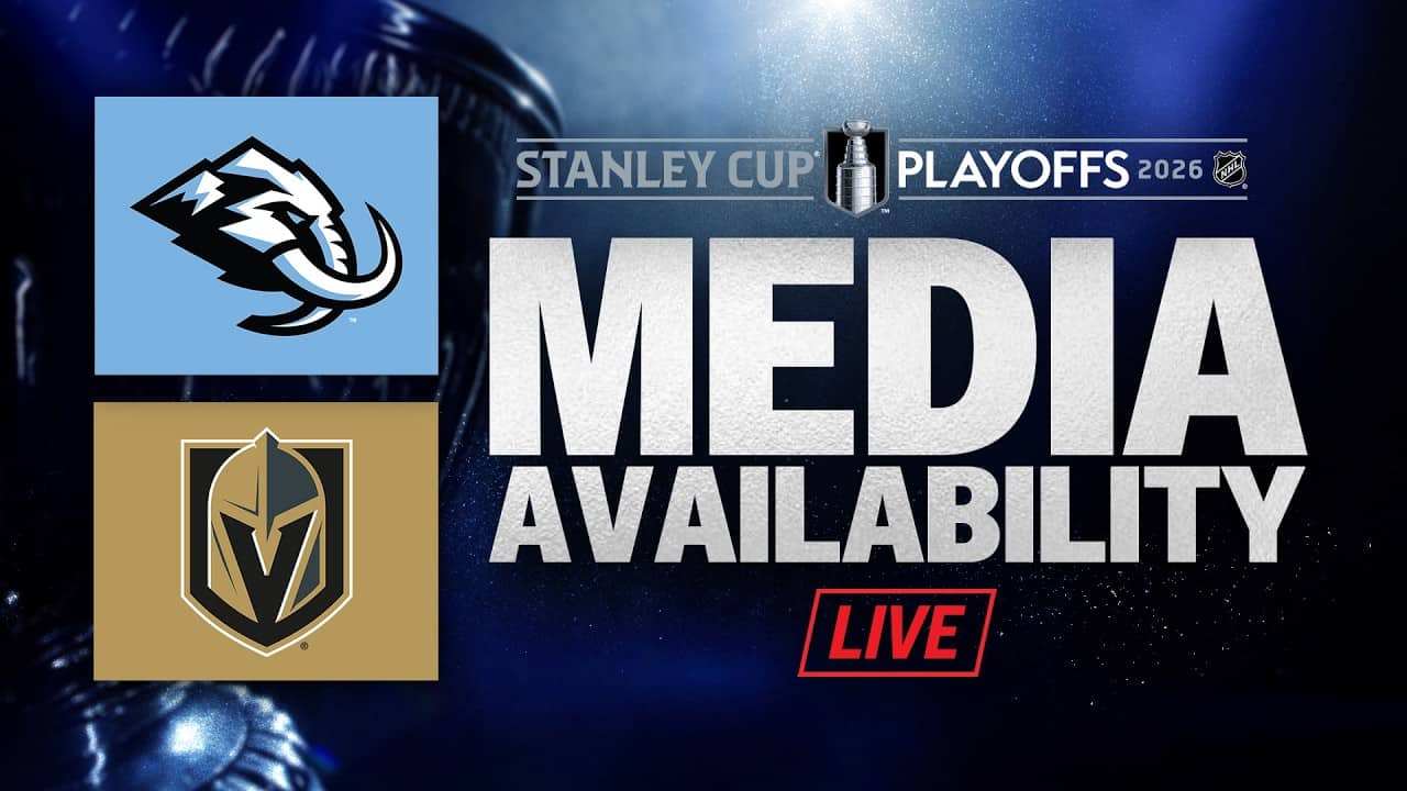 Utah Mammoth @ Vegas Golden Knights Game 4 Post-Game Media Availability