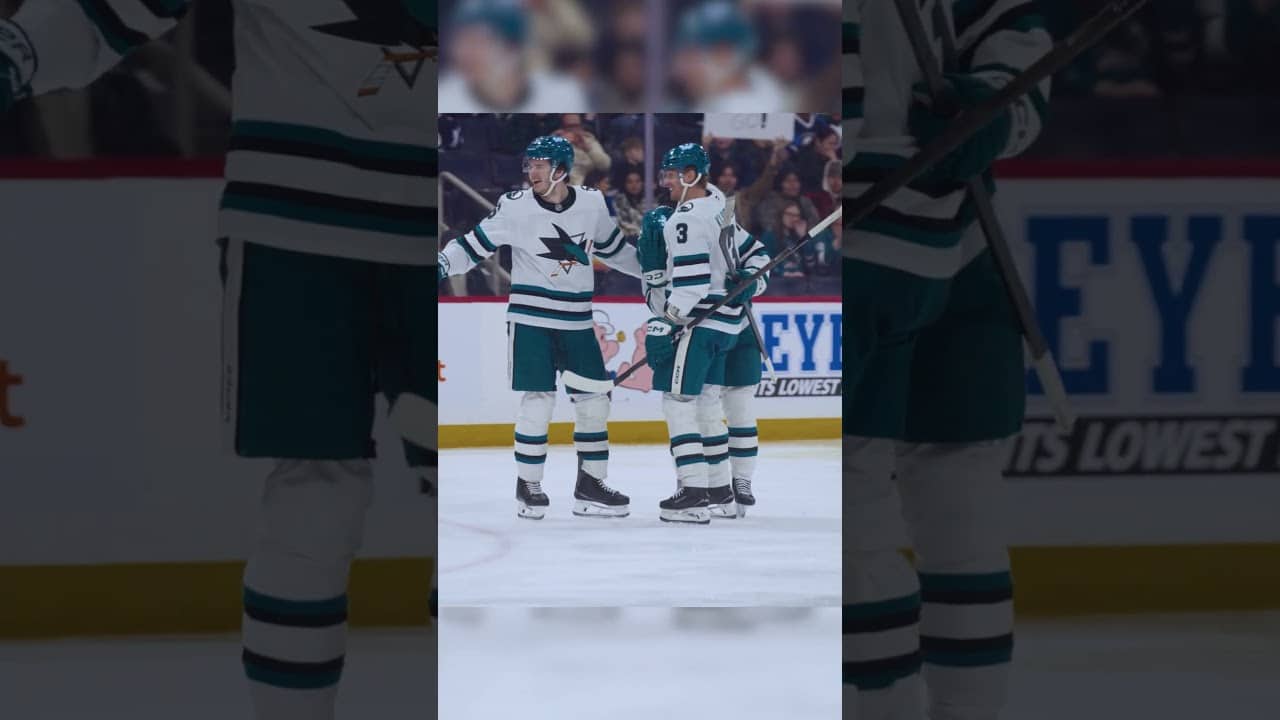 MACKLIN CELEBRINI SETS THE RECORD ‼️  #hockey #nhl #sharks