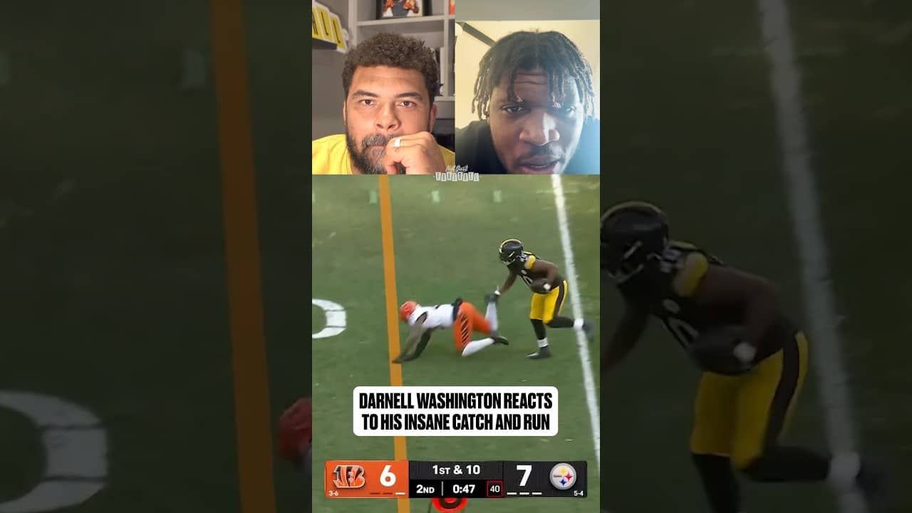 He knew he was going viral after this 😂 #steelers #nfl #viral