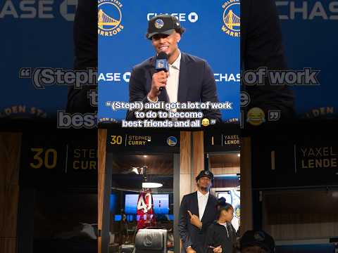 Yaxel Lendeborg’s Locker is Right Next to Stephen Curry’s | #shorts