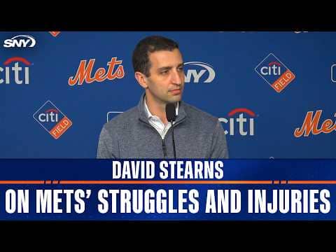 Mets president David Stearns on team struggles, injuries, reasons for losing, potential trade plans