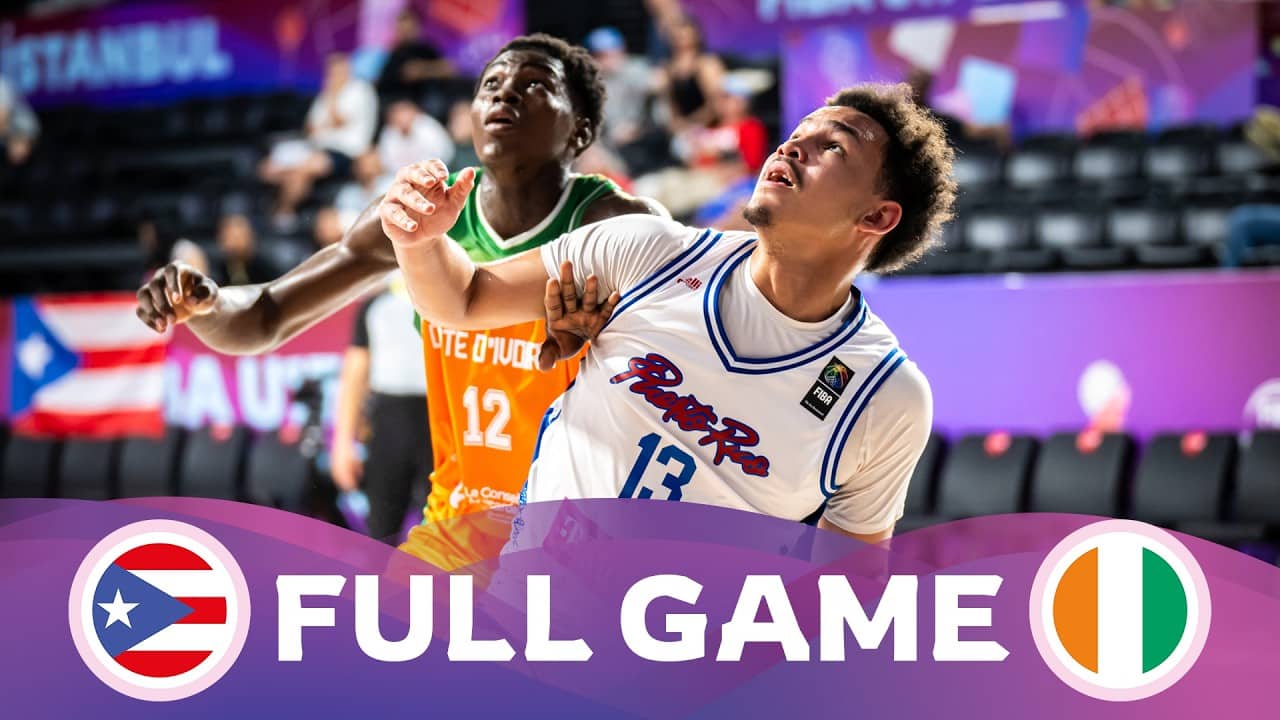 Round of 16 | PUR v CIV | Full Basketball Game | FIBA U17 Basketball World Cup 2026