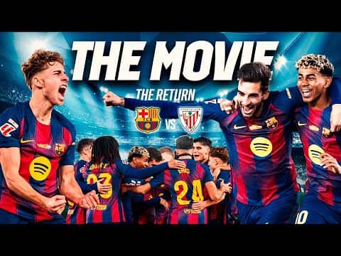 🍿🎥 THE MOVIE | THE RETURN TO SPOTIFY CAMP NOU | FC BARCELONA 🔵🔴