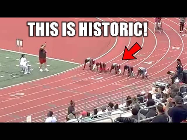 World's Fastest 16-Year-Old Makes HISTORY In The 100 Meters!!