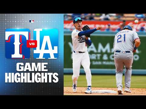 Rangers vs. Dodgers Game Highlights (4/12/26) | MLB Highlights