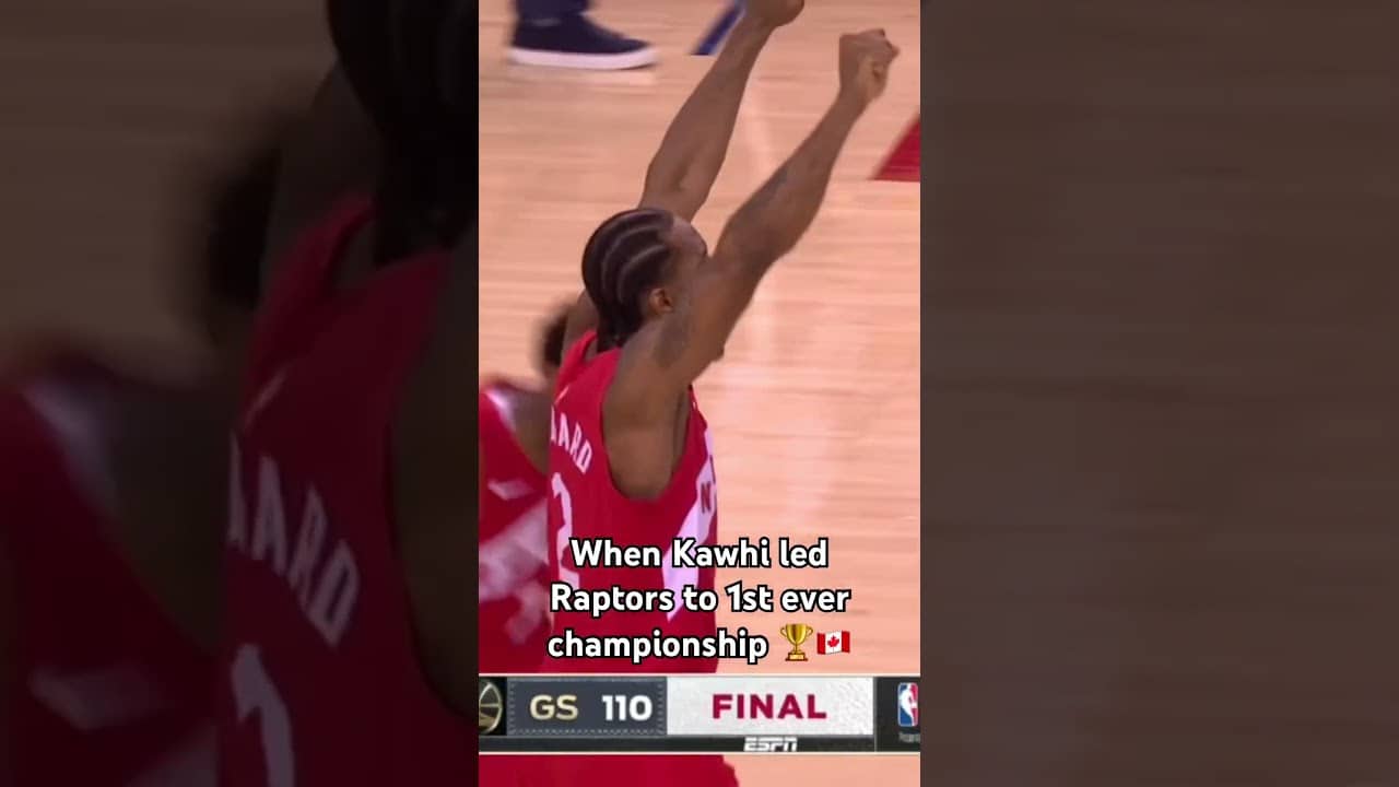 TORONTO GETS THEIR FINALS MVP BACK 😤
