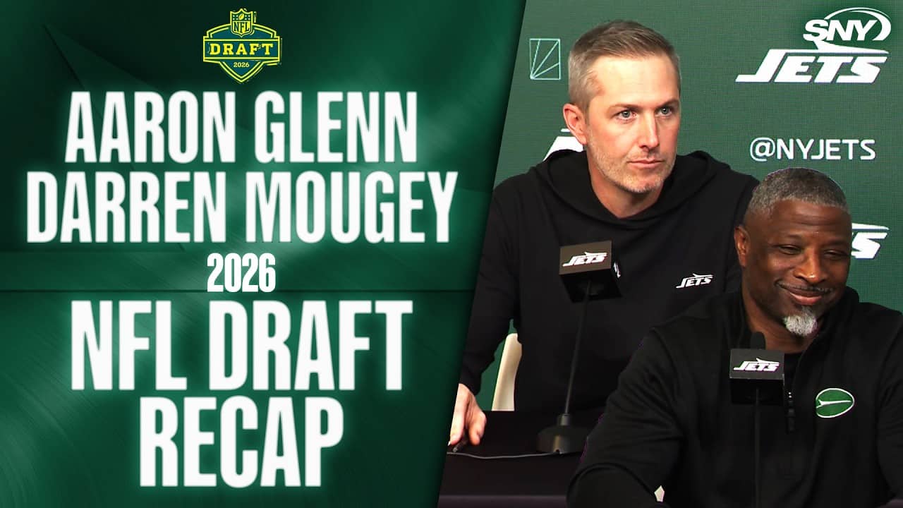 Darren Mougey and Aaron Glenn recap 2026 NFL Draft for Jets, talk QB Cade Klubnik