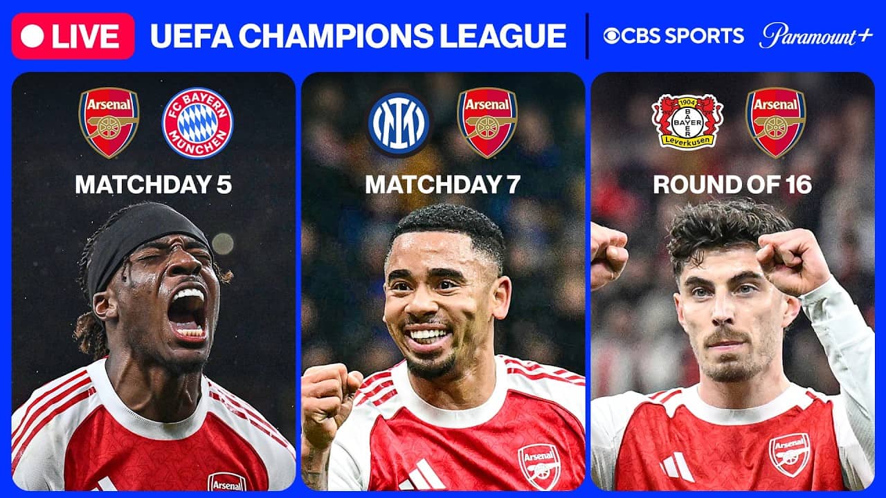 UEFA Champions League 24/7 | Arsenal Road to the Quarterfinal | Monday 4/13 | CBS Sports Golazo