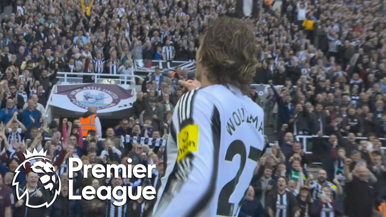 Nick Woltemade slots home Newcastle's opener against West Ham | Premier League | NBC Sports