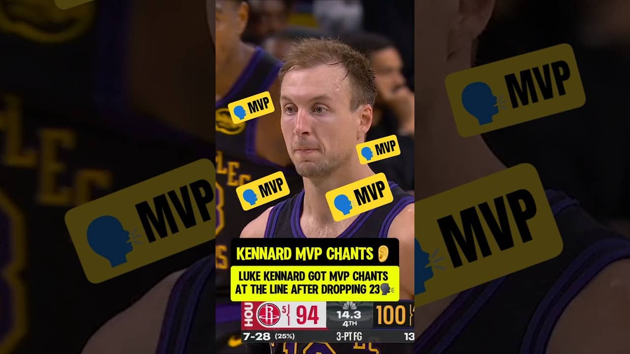 Luke Kennard getting MVP Chants💀