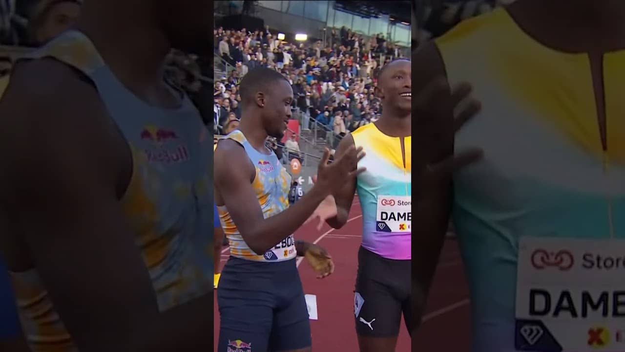 Tebogo fires to 19.84 200m in Oslo #DiamondLeague