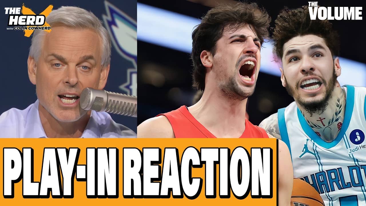 NBA Playoffs: Play-in REACTION + Warriors-Clippers PREDICTION | Colin Cowherd: THE HERD