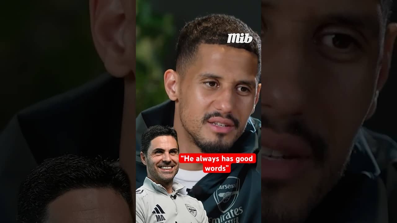 SALIBA ON THE MOST POSITIVE PERSON AT ARSENAL