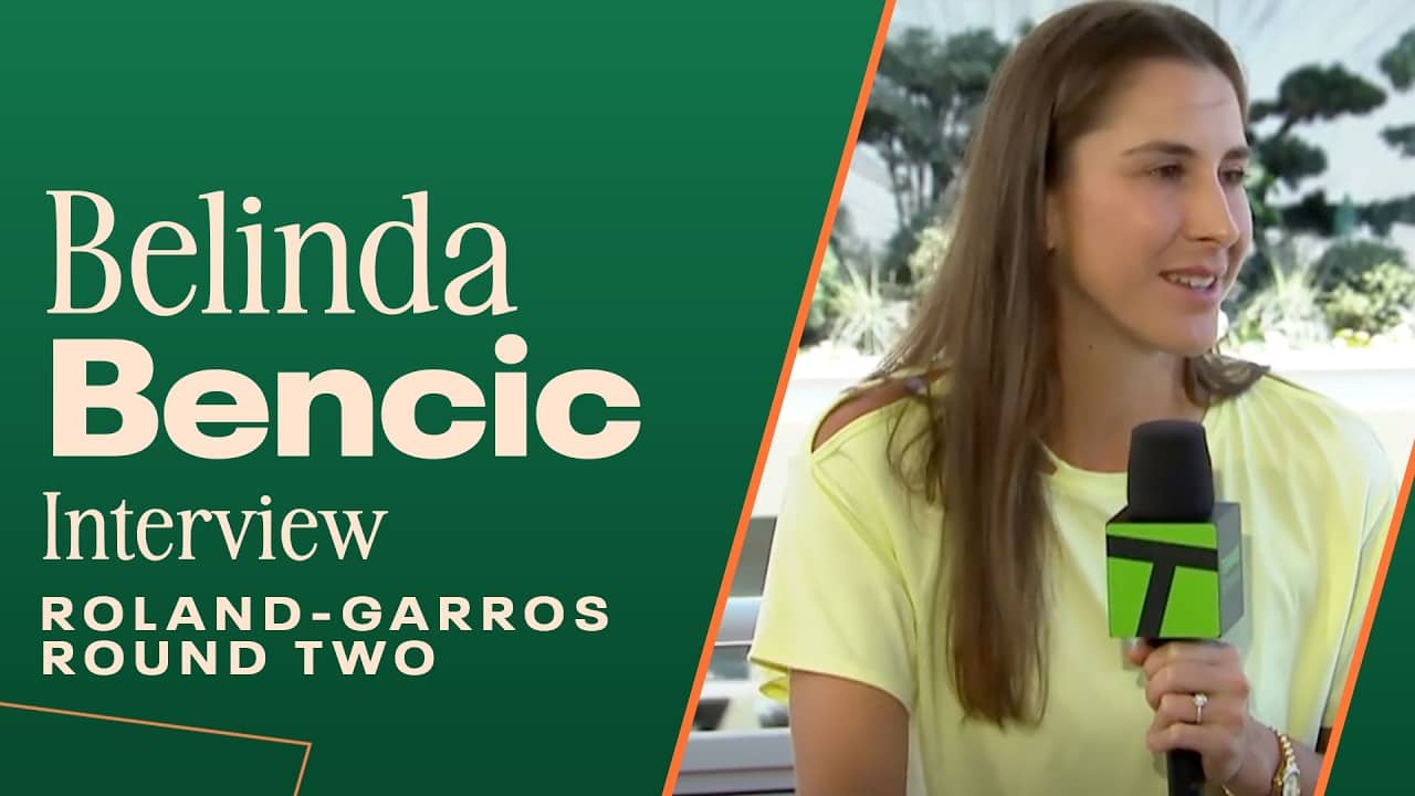 Belinda Bencic recounts Tokyo Olympics and winning gold 🥇 | 2026 Roland Garros