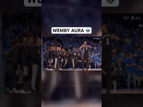 Victory Wembanyama is the youngest player in NBA history with 40+ PT 20+ REB playoff game 👏