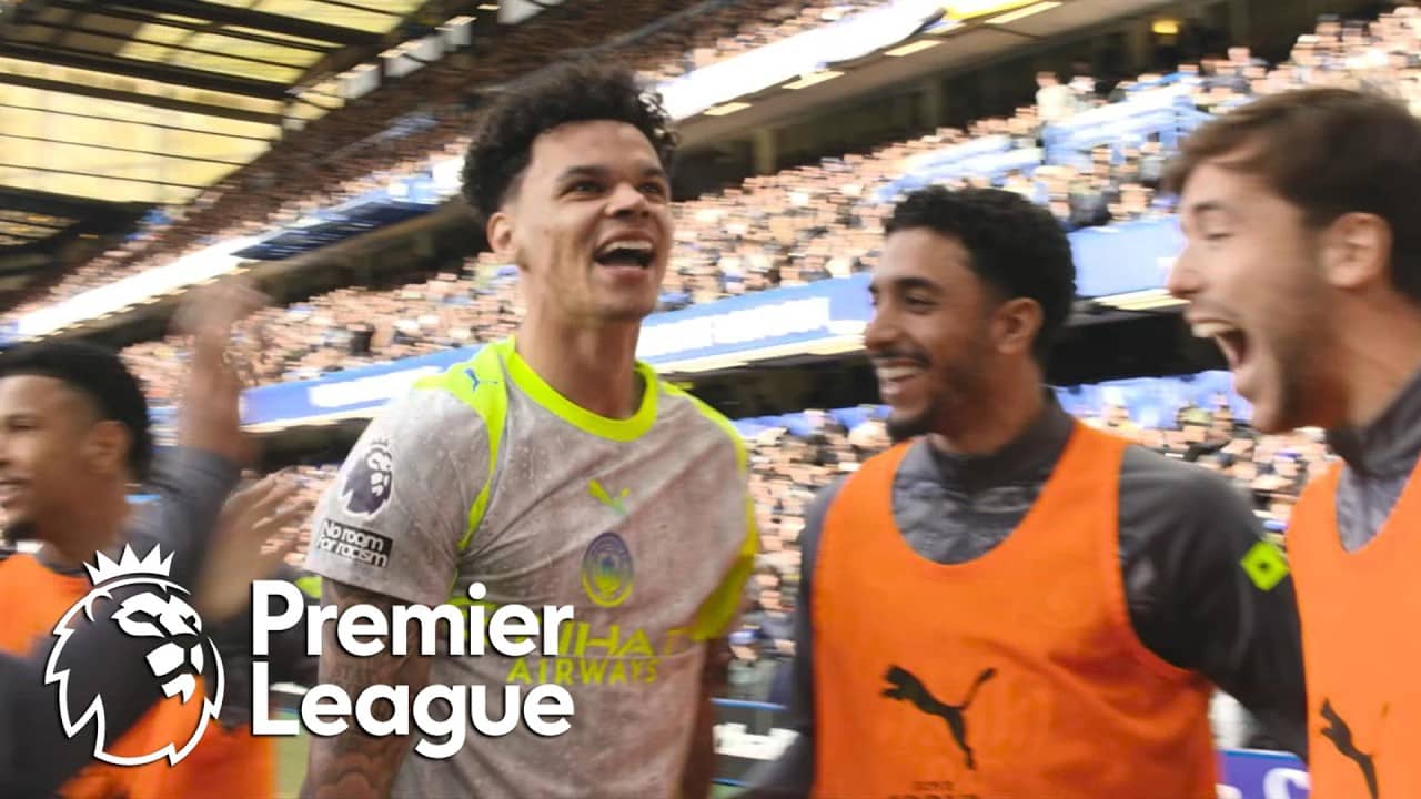 Nico O'Reilly heads Manchester City in front of Chelsea | Premier League | NBC Sports