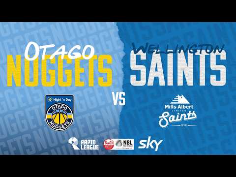 LIVE 🔴 Otago Nuggets v Wellington Saints | @SalsNBL 2026