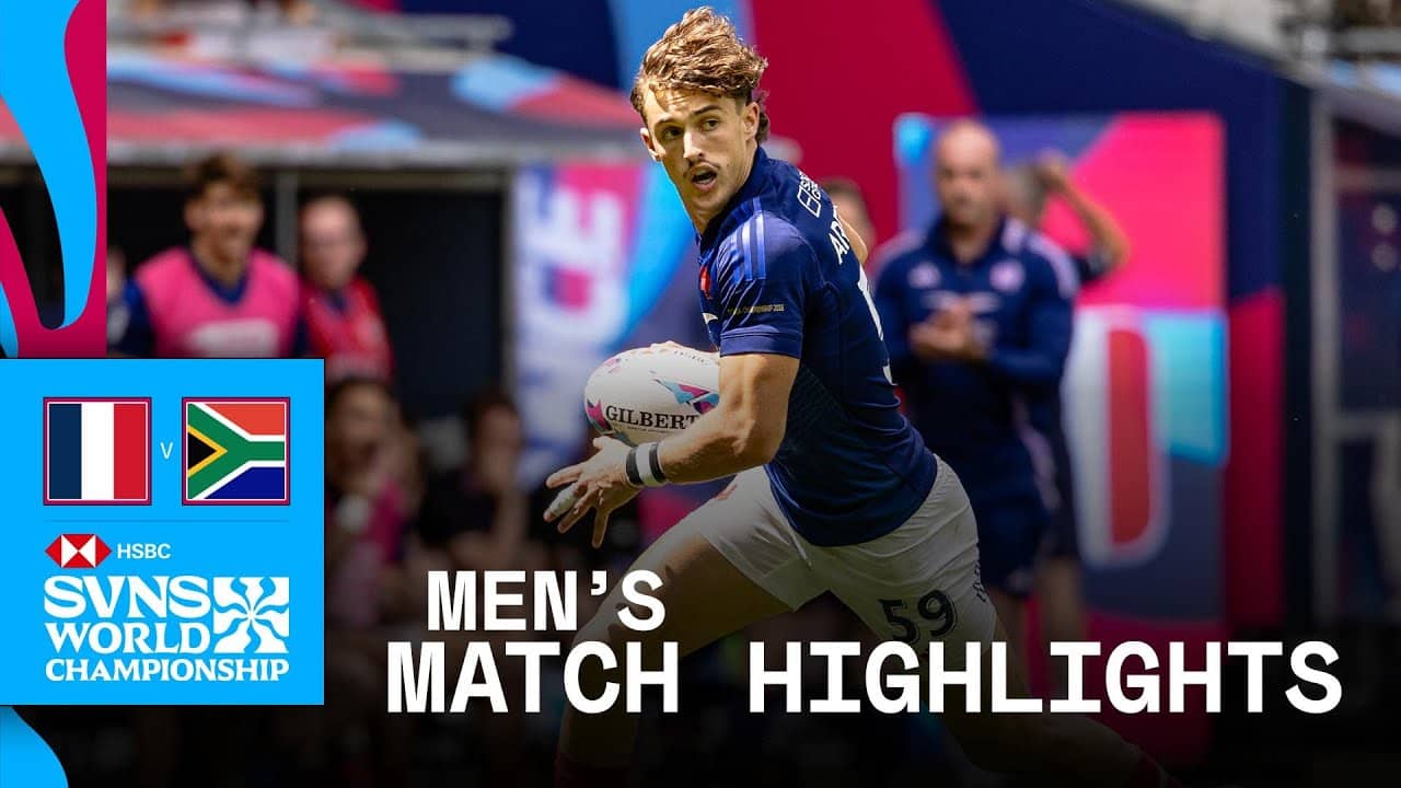 A BEAUTY in Bordeaux 😍 | France v South Africa | HSBC SVNS Bordeaux 2026 | Match Highlights