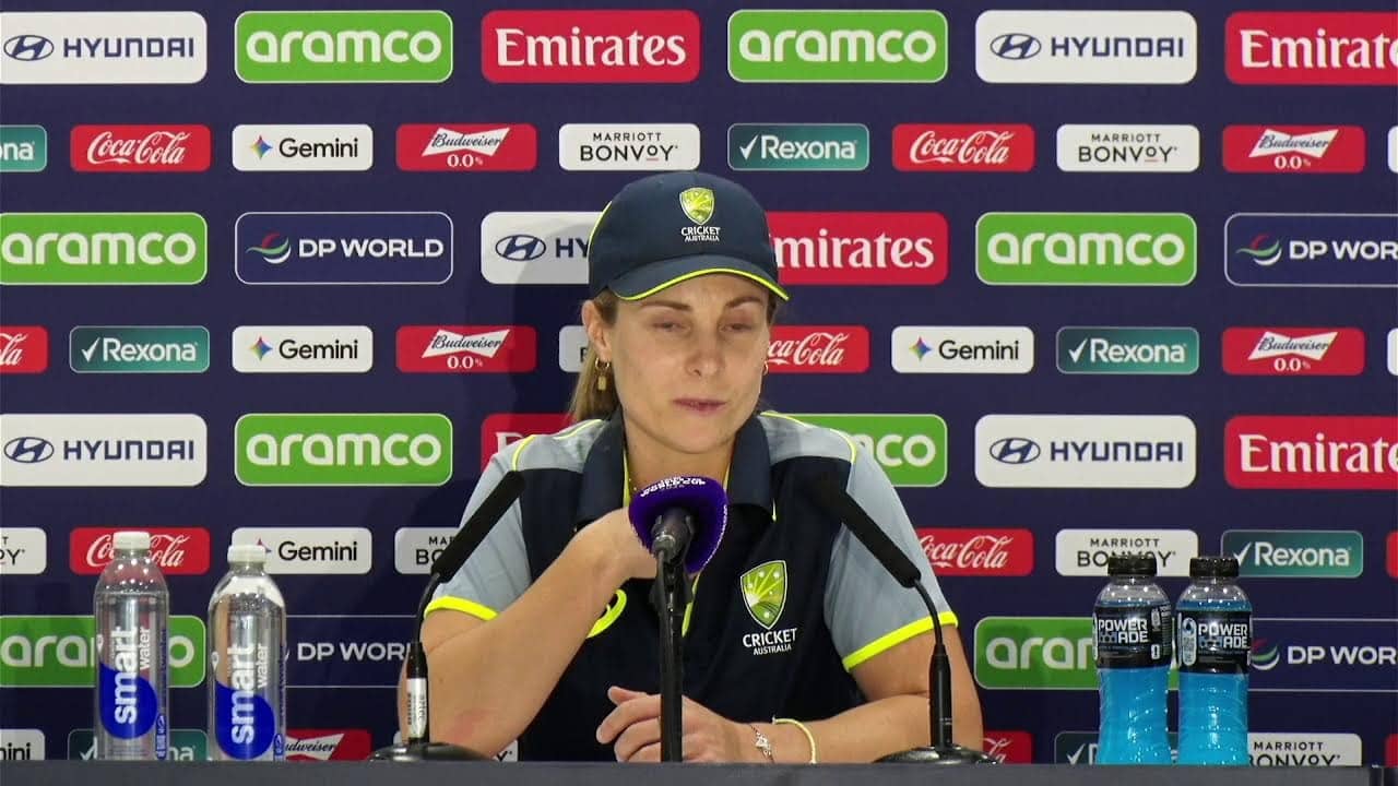 Watch Australia Captain Sophie Molineux #T20WorldCup 2026 Pre Final Media Conference