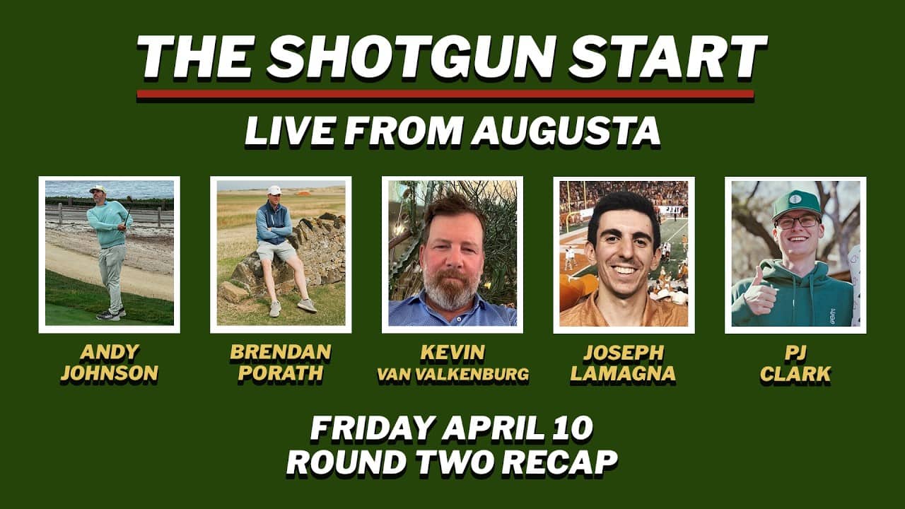 Live from Augusta: Friday at the 2026 Masters | The Shotgun Start