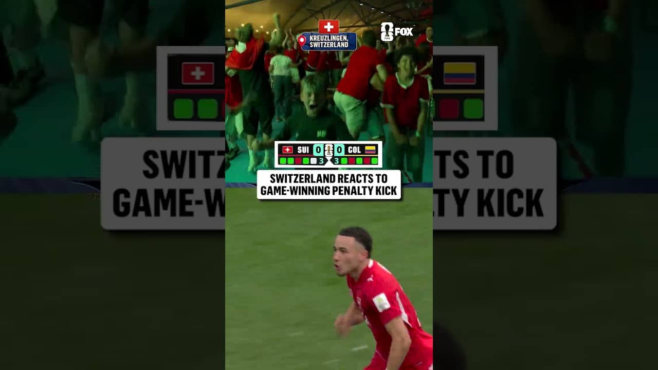 THE PENALTY THAT PUT A SMILE ON ALL OF SWITZERLAND 🇨🇭
