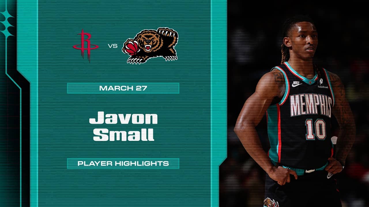 Javon Small Highlights vs. Houston Rockets standard
