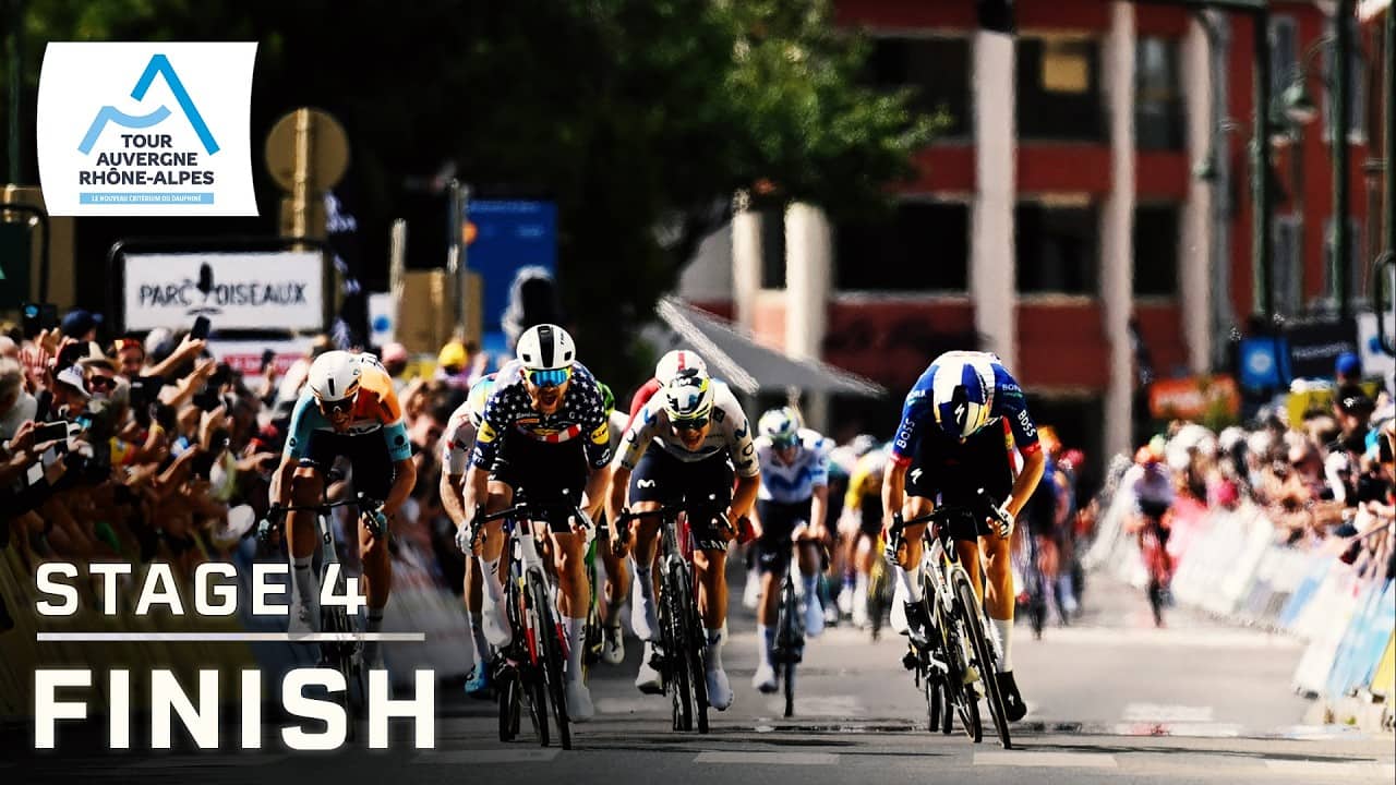 Tour Auvergne-Rhone-Alpes 2026, Stage 4 Finish | Cycling on NBC Sports