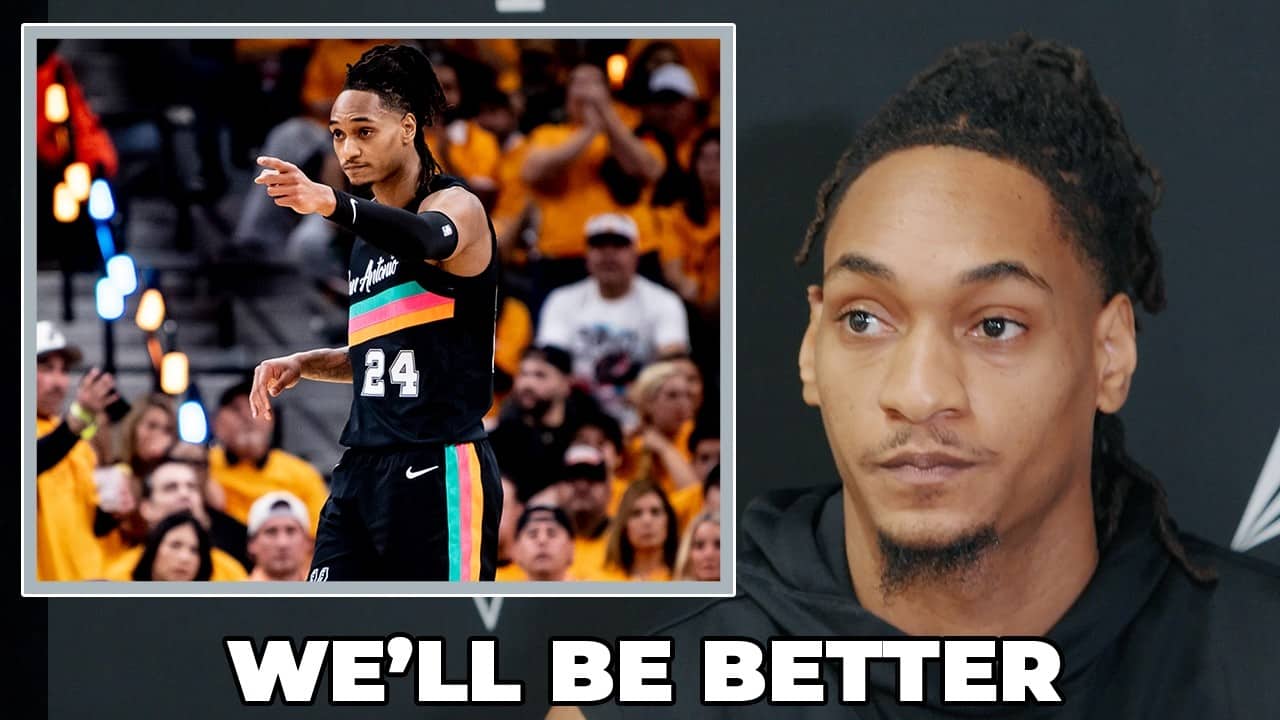 Devin Vassell on Spurs Making Adjustments For Game 2 Against the Timberwolves
