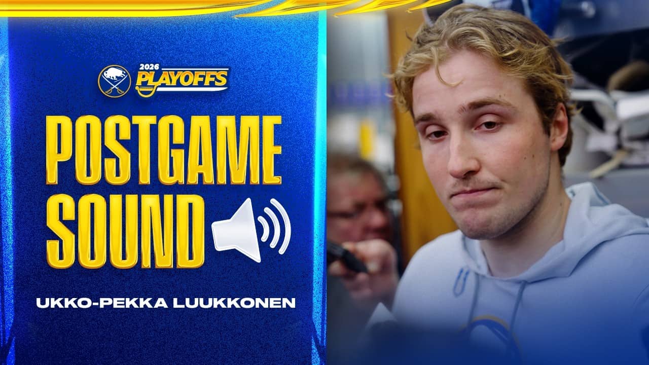“Taking Lessons Away” | Ukko-Pekka Luukkonen After Loss In Game 2 To Bruins | Buffalo Sabres