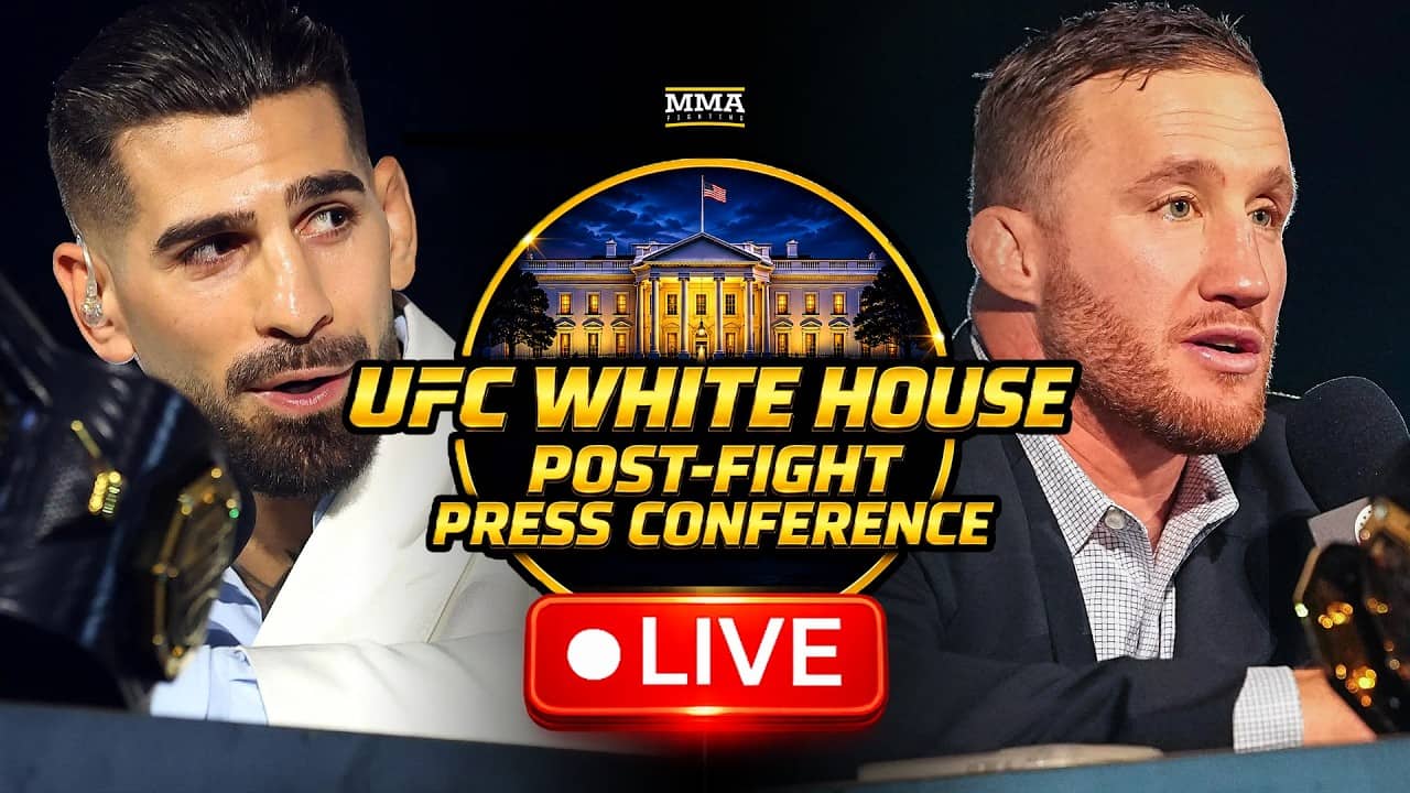 🔴 UFC White House Post-Fight Press Conference | UFC Freedom 250 | MMA Fighting