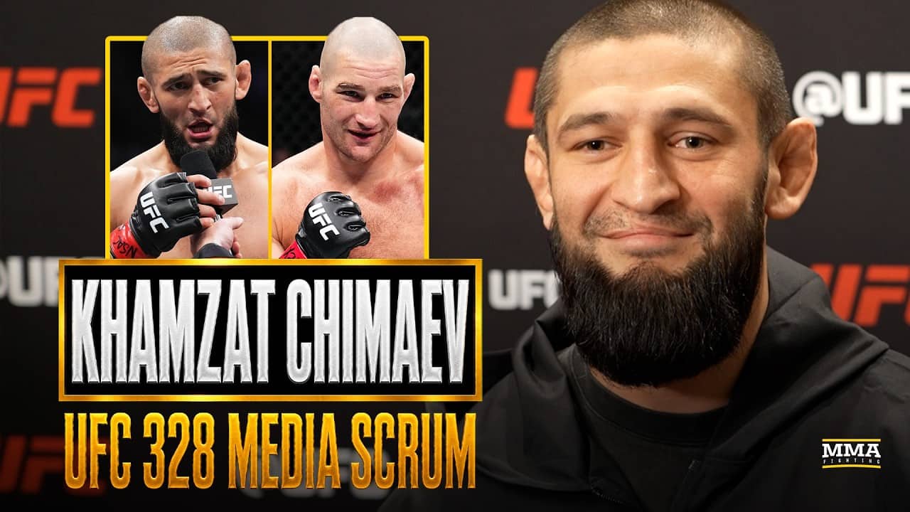 Khamzat Chimaev 'Loves' Sean Strickland Threats: 'I've Never Made This Much Money' | MMA Fighting