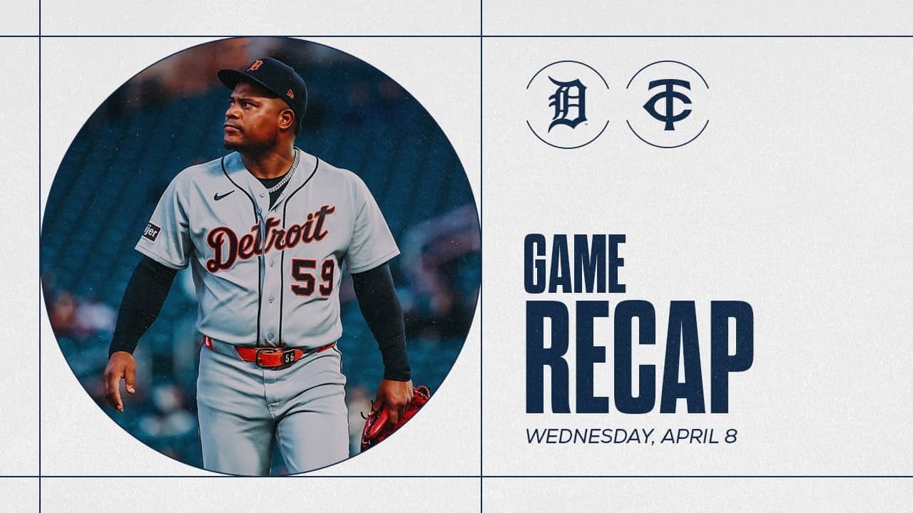 Tigers vs. Twins Highlights | 4/8/26